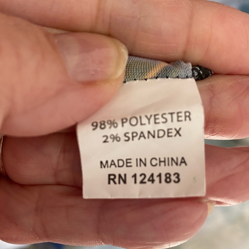 Size Medium Gorgeous Tropical Midi Stretch Waist Floral Black Red Dress - Picture 6 of 9